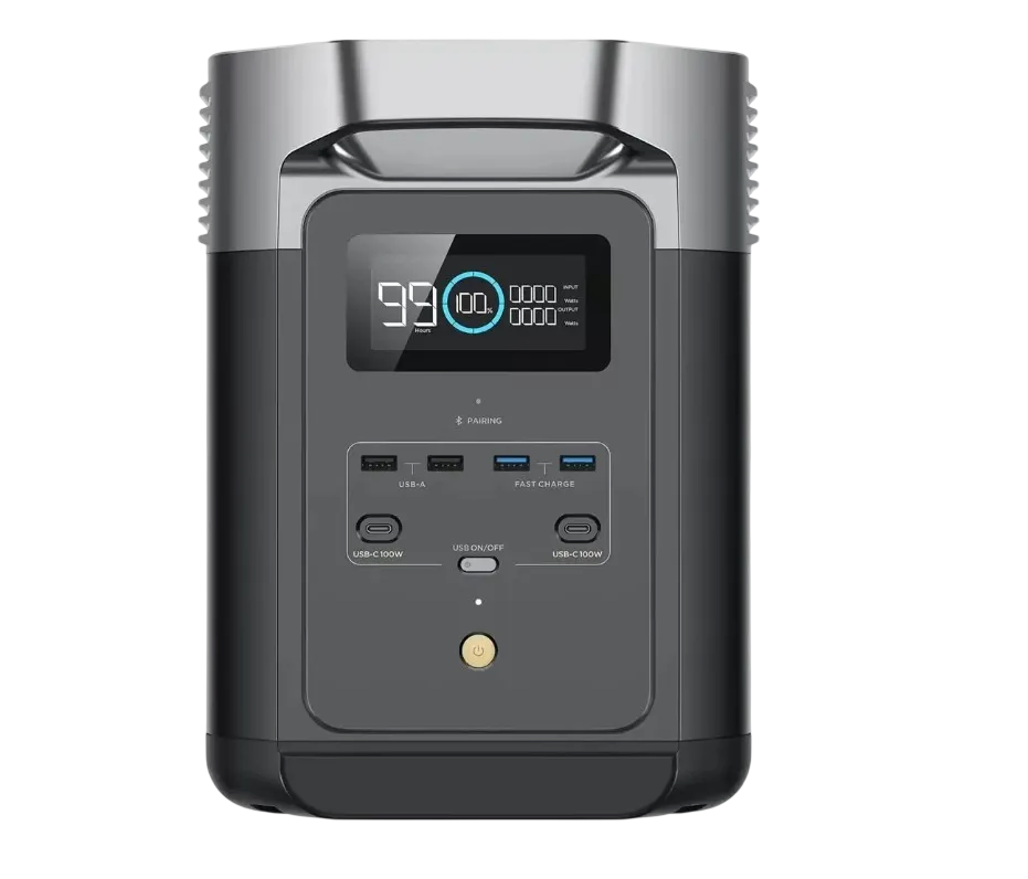 Зарядна станція EcoFlow DELTA 2 Max (2048 Вт·год) CN + перехідник EU